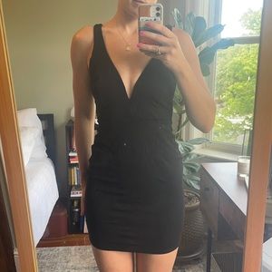 Lulu’s little black cocktail dress